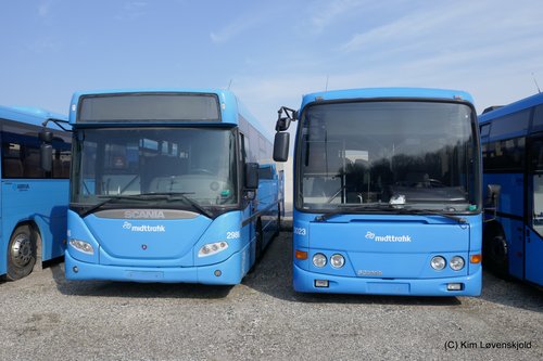 2008' Scania CK280IB OmniLine & 2009' Scania K280IB Lahti Flyer 520