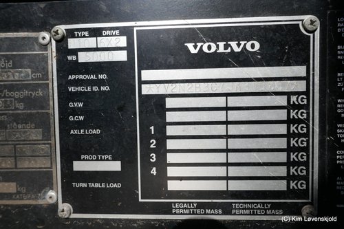 1988' Volvo N10 6x2