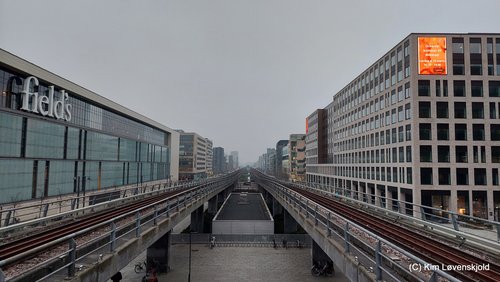 Metroline M1 at Ørestad