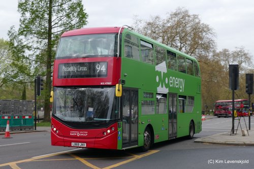 2020' BYD D8UR-DD Alexander Dennis Enviro 400 EV