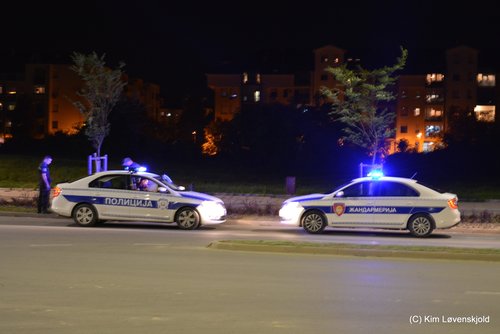 Novi Sad police cars