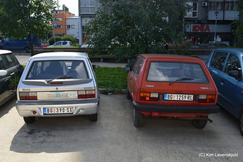 Zastava Koral in L & Yugo Tempo