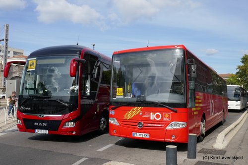 MAN Lion's Coach & Mercedes Intouro