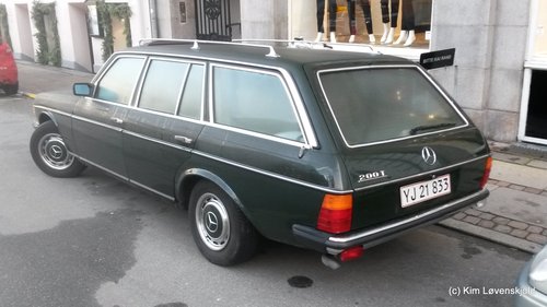 1985' Mercedes 200T