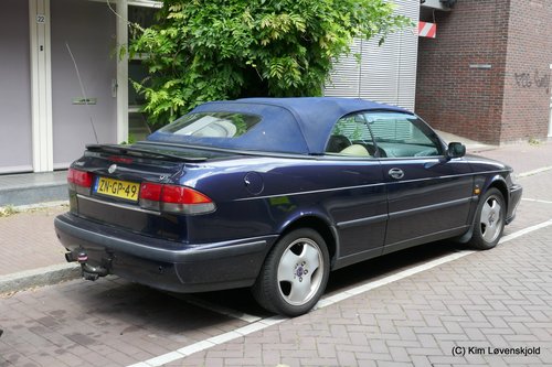 1999' SAAB 9-3 Cabriolet 2,0T