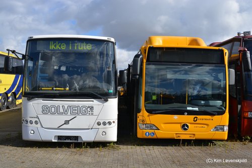 Volvo 8700 & 2013' Mercedes O530 Citaro CNG