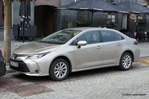 Toyota Corolla hybrid sedan