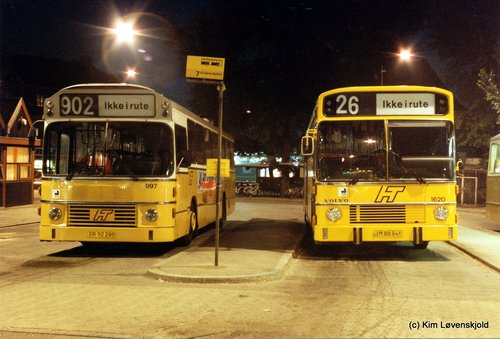 1978' Leyland LS 575-680/5 DAB Series 4 & 1984' Volvo B10M-60 Aabenraa
