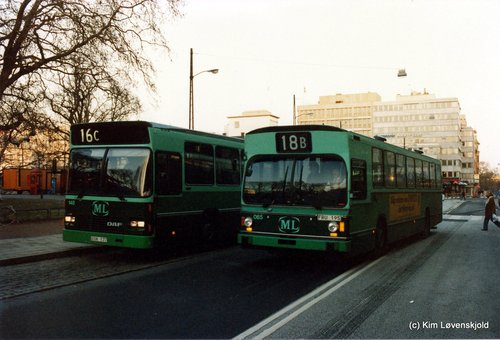 1989' DAF SB220 LC Aabenraa & 1983' Volvo B10R-60 Aabenraa