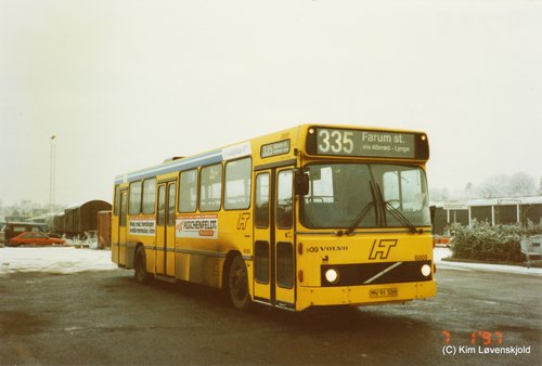 1992' Volvo B10M-60 DAB