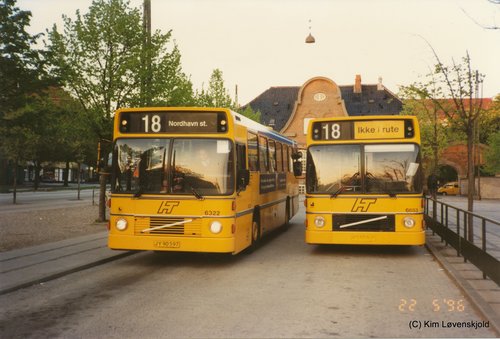 1985' Volvo B10M-55 Aabenraa & 1986' Volvo B10M-60 Aabenraa