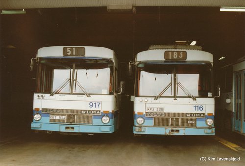 1979' Volvo B58-55A Wiima N100 & 1981' Volvo B10M-60 Wiima K200