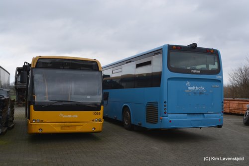 2010' VDL SB180 Ambassador & 2012' Irisbus Crossway