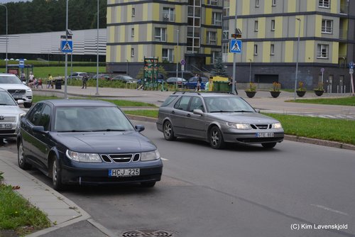 2 x SAAB 9-5