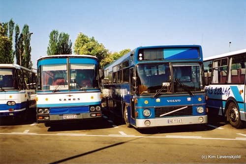 1981' Sanos S314 & 1988' Volvo B10M-60 Aabenraa
