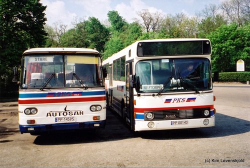 1991' Autosan H9-20 & 1985' Leyland DAB 7-1200B