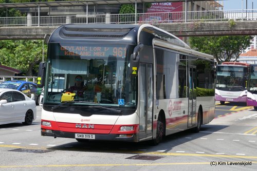 2012' MAN NL323F Lion's City Gemilang