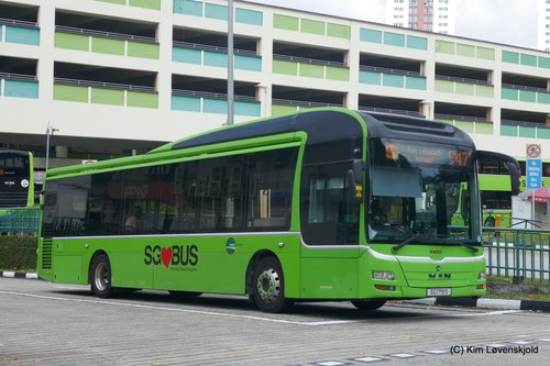 2016' MAN NL323F Lion's City Gemilang