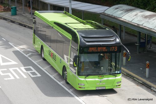 2012' MAN NL323F Lion's City Gemilang