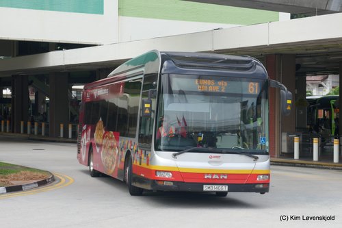 2014' MAN NL323F Lion's City Gemilang