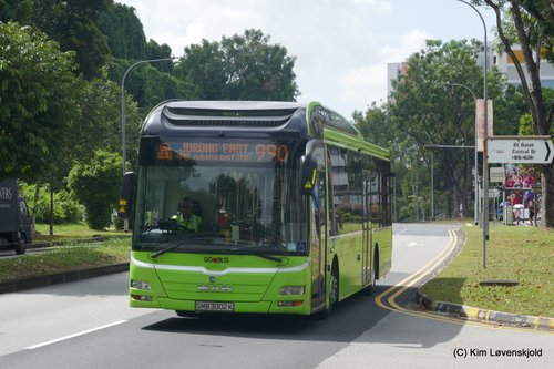 2012' MAN NL323F Lion's City Hybrid Gemilang