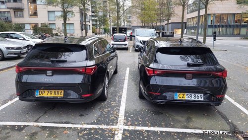 2023' Cupra Leon Sportstourer Van & 2021' Seat Leon Sportstourer Van