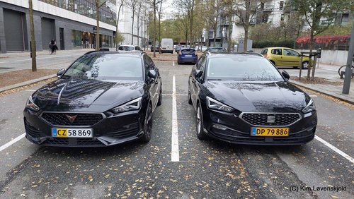 2023' Cupra Leon Sportstourer Van & 2021' Seat Leon Sportstourer Van