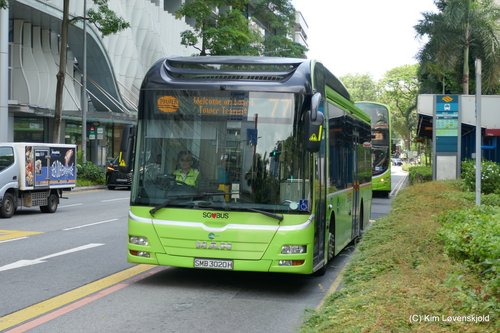 2012' MAN NL323F Lion's City Gemilang
