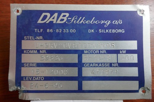 DAB bodybuilder´s plate
