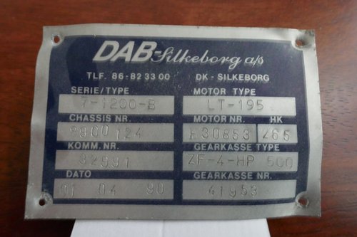 DAB bodybuilder´s plate