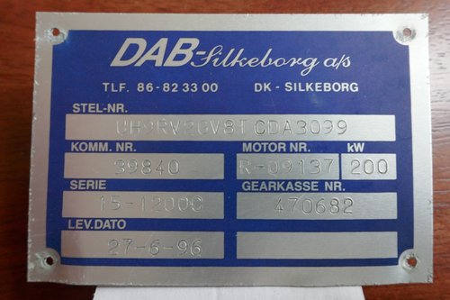 DAB bodybuilder´s plate