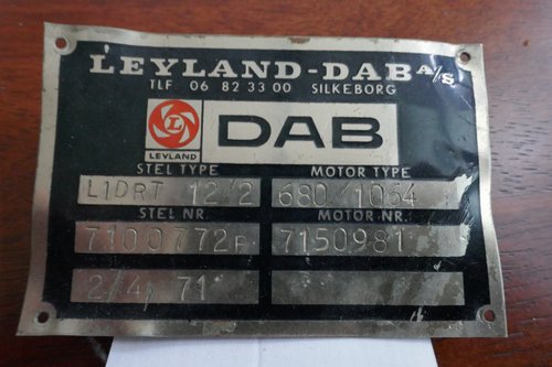 DAB bodybuilder´s plate
