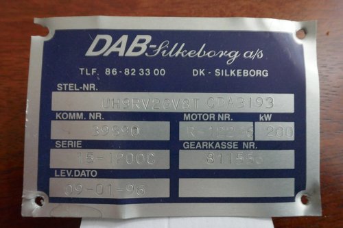 DAB bodybuilder´s plate