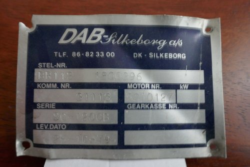 DAB bodybuilder´s plate