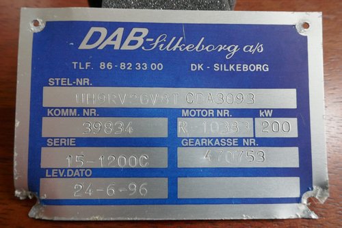 DAB bodybuilder´s plate