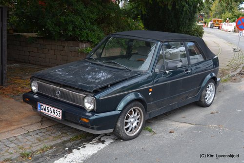 1985' VW Golf 1 Cabriolet