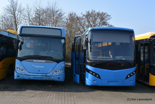 2009' Scania K280UB OmniLine & 2011' DAF SB4000 Jonckheere Mistra