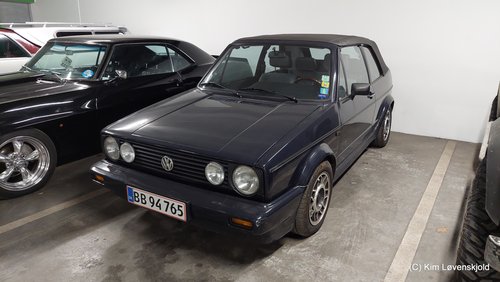 1989' Volkswagen Golf Cabriolet