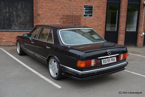 1981' Mercedes W126