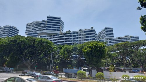 The Interlace apartment buildings