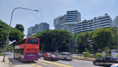 The Interlace apartment buildings