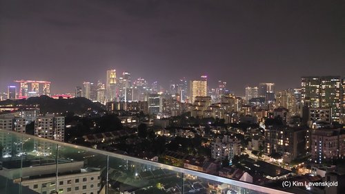 Rooftop view from the JEN Singapore Orchardgateway by Shangri-La