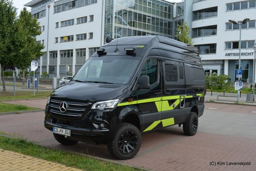 Mercedes Hymer Campervan Grand Canyon 4x4