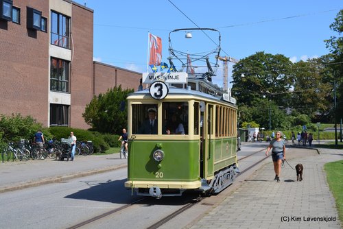 Preserved Malmö Tram