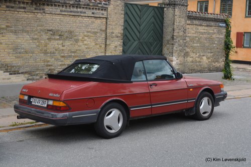 1987' SAAB 900 Turbo Cabriolet