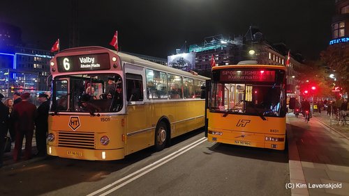 1982' Leyland DAB 6-1-TL11/5 & 1994' Volvo B10BLE-60 Aabenraa