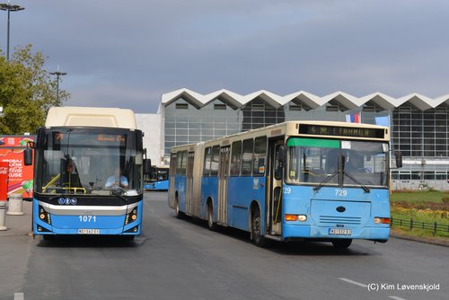 2021' BMC Procity II 12LF CNG & 1997' Volvo B10MA-55 Neobus 405GZ