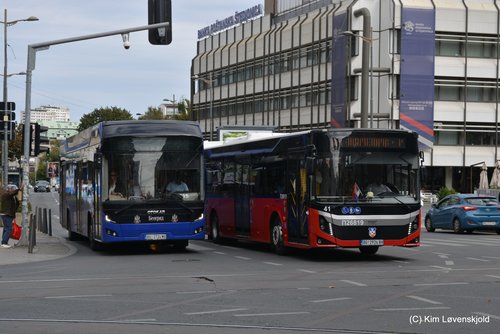 2023' Otokar e-Kent C12 & 2024' BMC Procity II 12LF