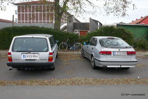 1993' Volvo 240 GL & 1999' SAAB 9-3