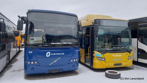 2010' Volvo B7R / 8700 & 2014' Scania CK280UB CNG CityWide LE